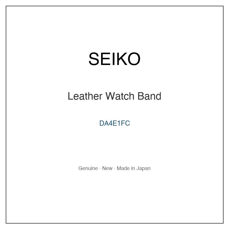SEIKO DA4E1FC Watch Parts
