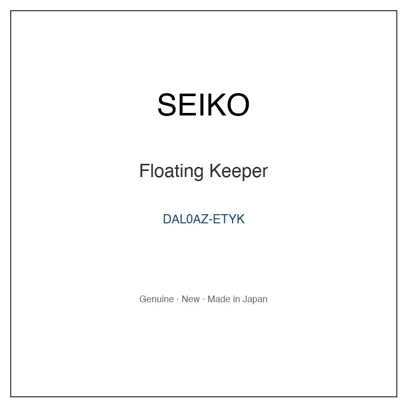 SEIKO DAL0AZ-ETYK Watch Parts