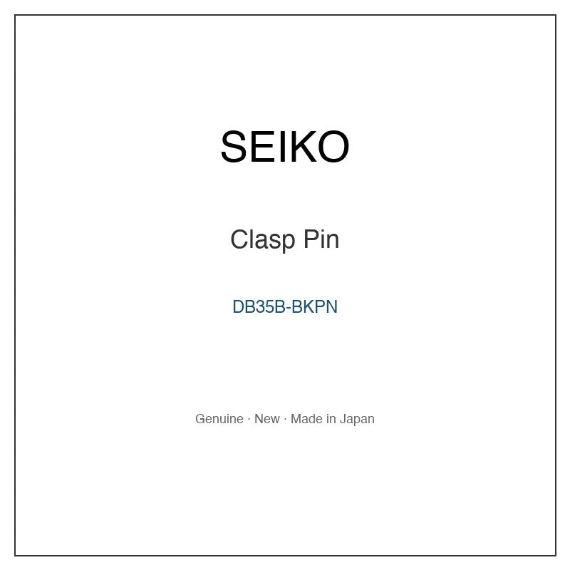 SEIKO DB35B-BKPN Watch Parts