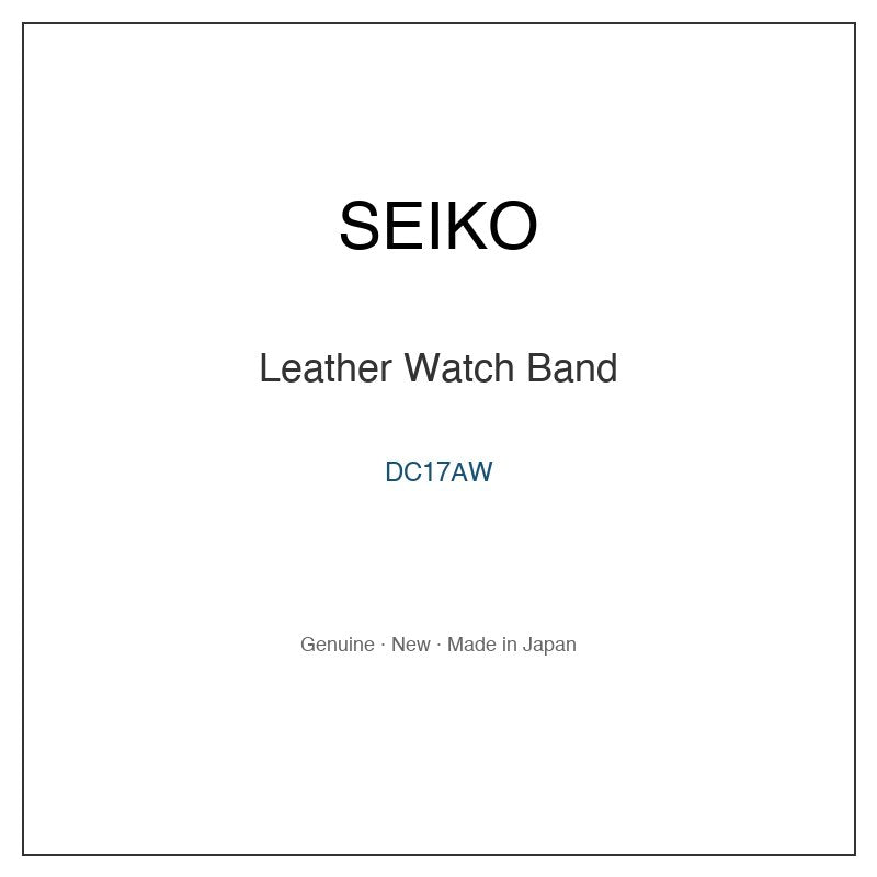 SEIKO DC17AW Watch Parts