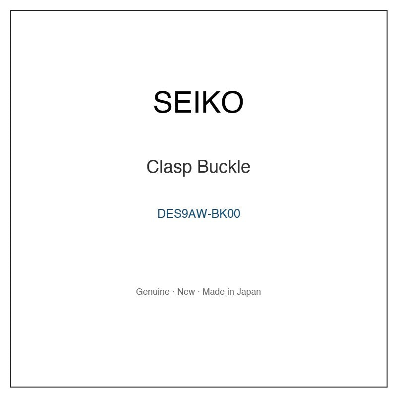 SEIKO DES9AW-BK00 Watch Parts