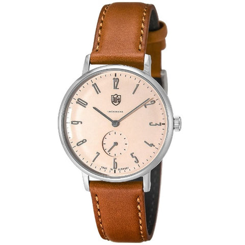 DUFA DF90010E Elegant Design Automatic Movement Stainless Steel Case Water Resistant Classic Style