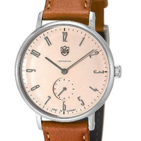 DUFA DF90010E Elegant Design Automatic Movement Stainless Steel Case Water Resistant Classic Style