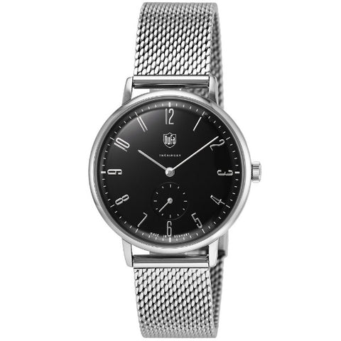 DUFA DF900111 Watch - Elegant Design Automatic Movement Water Resistant Stainless Steel Case Leather Strap