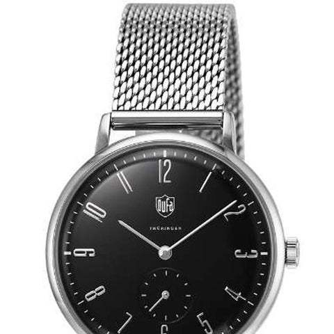 DUFA DF900111 Watch - Elegant Design Automatic Movement Water Resistant Stainless Steel Case Leather Strap (Image 3)