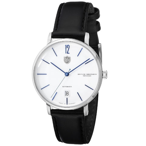 DUFA DF901102 Elegant Design Swiss Movement Water Resistant Leather Strap Stylish Timepiece
