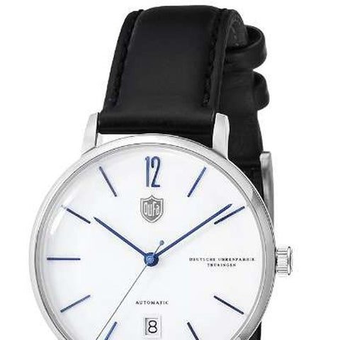 DUFA DF901102 Elegant Design Swiss Movement Water Resistant Leather Strap Stylish Timepiece
