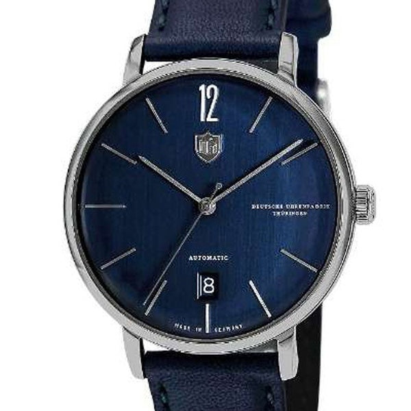 DUFA DF9011NV Watch - Elegant Design Automatic Movement Water Resistant Stylish Leather Strap (Image 2)