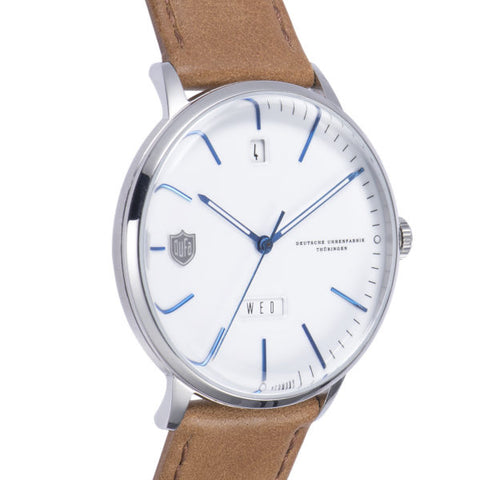 DUFA DF901804 HANNES DAY-DATE Elegant Design Automatic Movement Water Resistant Classic Style