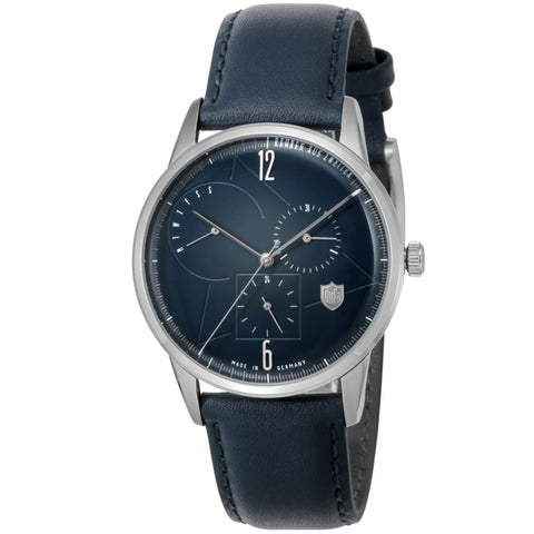 DUFA DF901903 Watch - DUFA Weimar Calendar DF-9019-03 Blue - Elegant Design, Genuine Product, Perfect for Collectors