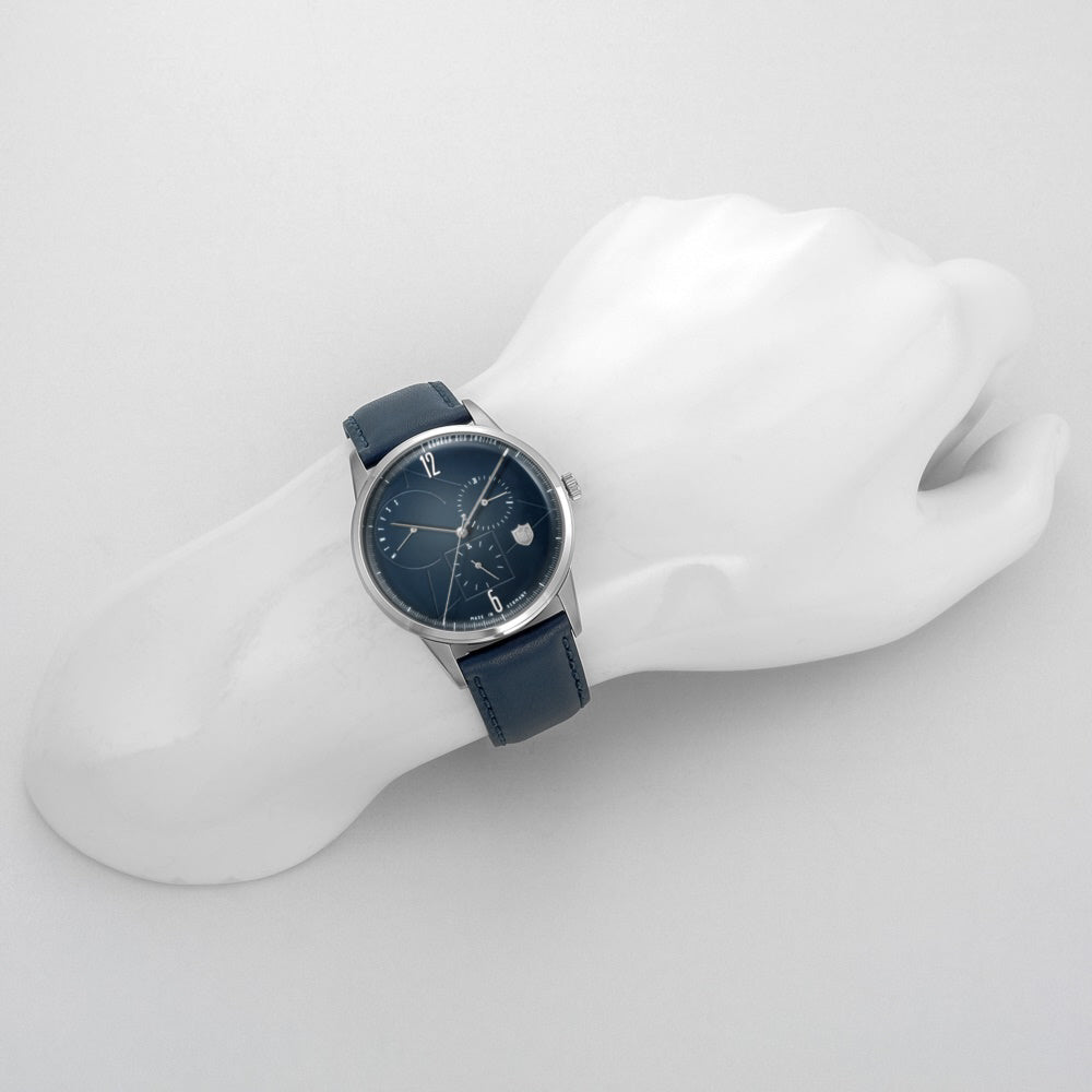 DUFA DF901903 Watch - DUFA Weimar Calendar DF-9019-03 Blue - Elegant Design, Genuine Product, Perfect for Collectors (Image 4