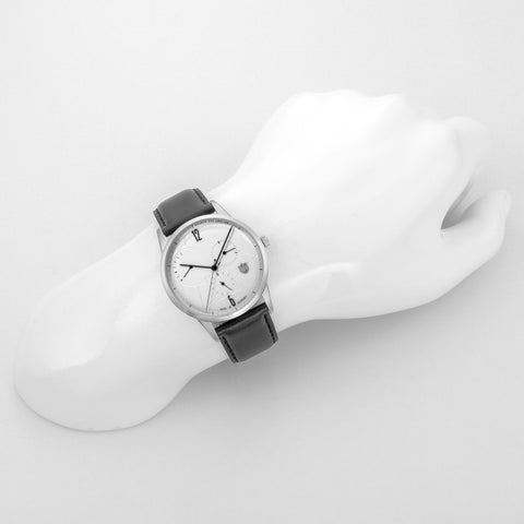DUFA DF901905 Elegant Silver Case Automatic Movement Calendar Function Stylish Design