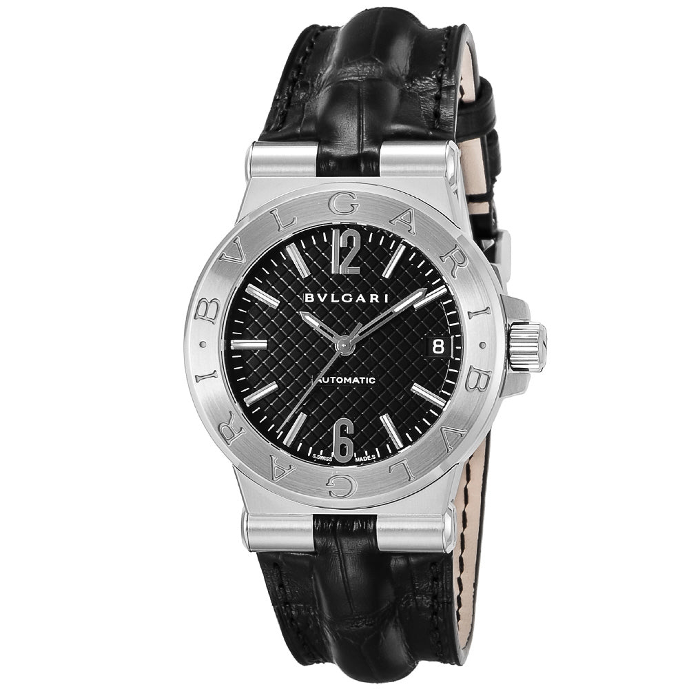BVLGARI DG35BSLD Watch - BVLGARI Diagono 2-Year Warranty Black Watch - Authentic Parallel Import