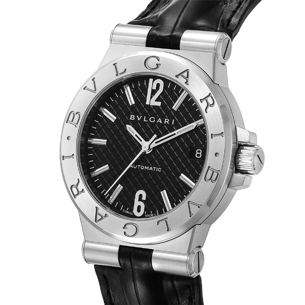 BVLGARI DG35BSLD Watch - BVLGARI Diagono 2-Year Warranty Black Watch - Authentic Parallel Import (Image 2)