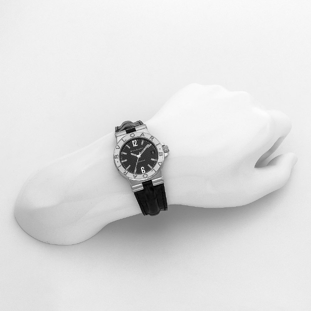 BVLGARI DG35BSLD Watch - BVLGARI Diagono 2-Year Warranty Black Watch - Authentic Parallel Import (Image 4)