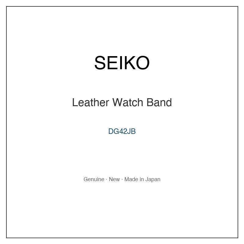 SEIKO DG42JB Watch Parts