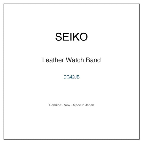 SEIKO DG42JB Watch Parts