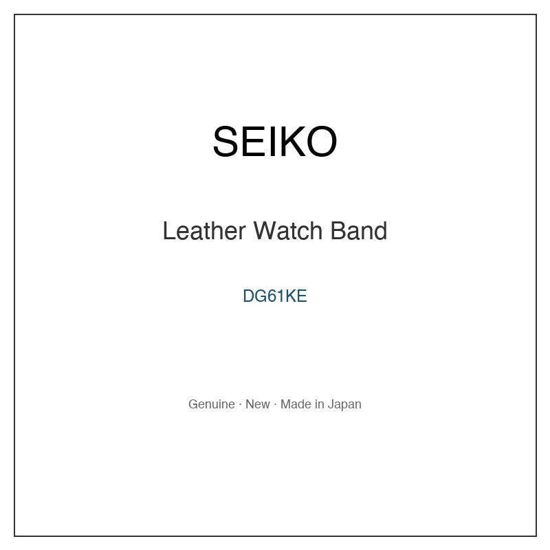 SEIKO DG61KE Watch Parts