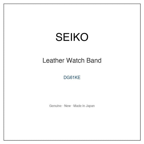 SEIKO DG61KE Watch Parts