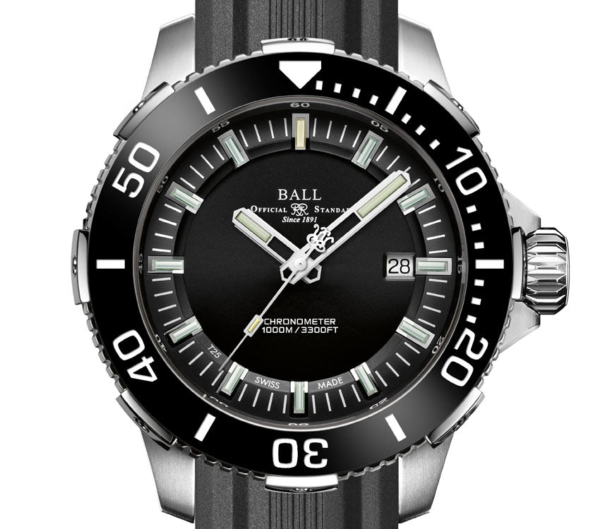 Ball DEEPQUEST2BLACKRUBBER Watch
