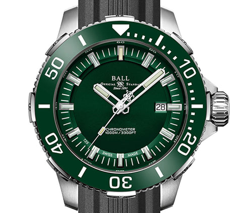 Ball DEEPQUEST2GREENRUBBER Watch