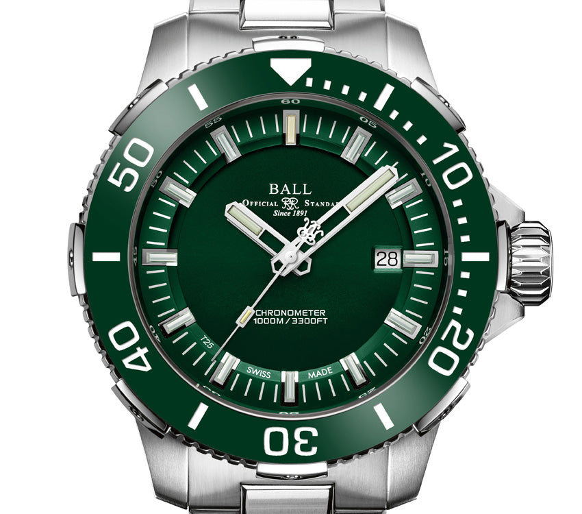 Ball DM3002A-S4CJ-GR Watch - Watch DeepQUEST II Ceramic