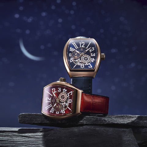 Angel Clover DPJ39PNV-NV Double Play Automatic Japan Made 1-Year Warranty Navy Stylish Design Water Resistant Elegant