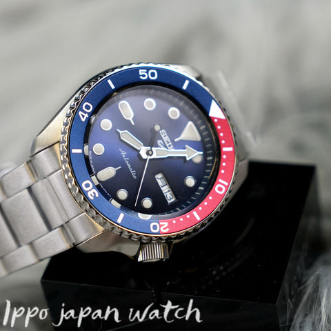 SEIKO 5 Sports Sports Style Blue Red Ref. SBSA003/SRPD53K1 watch made in japan - IPPO JAPAN WATCH 