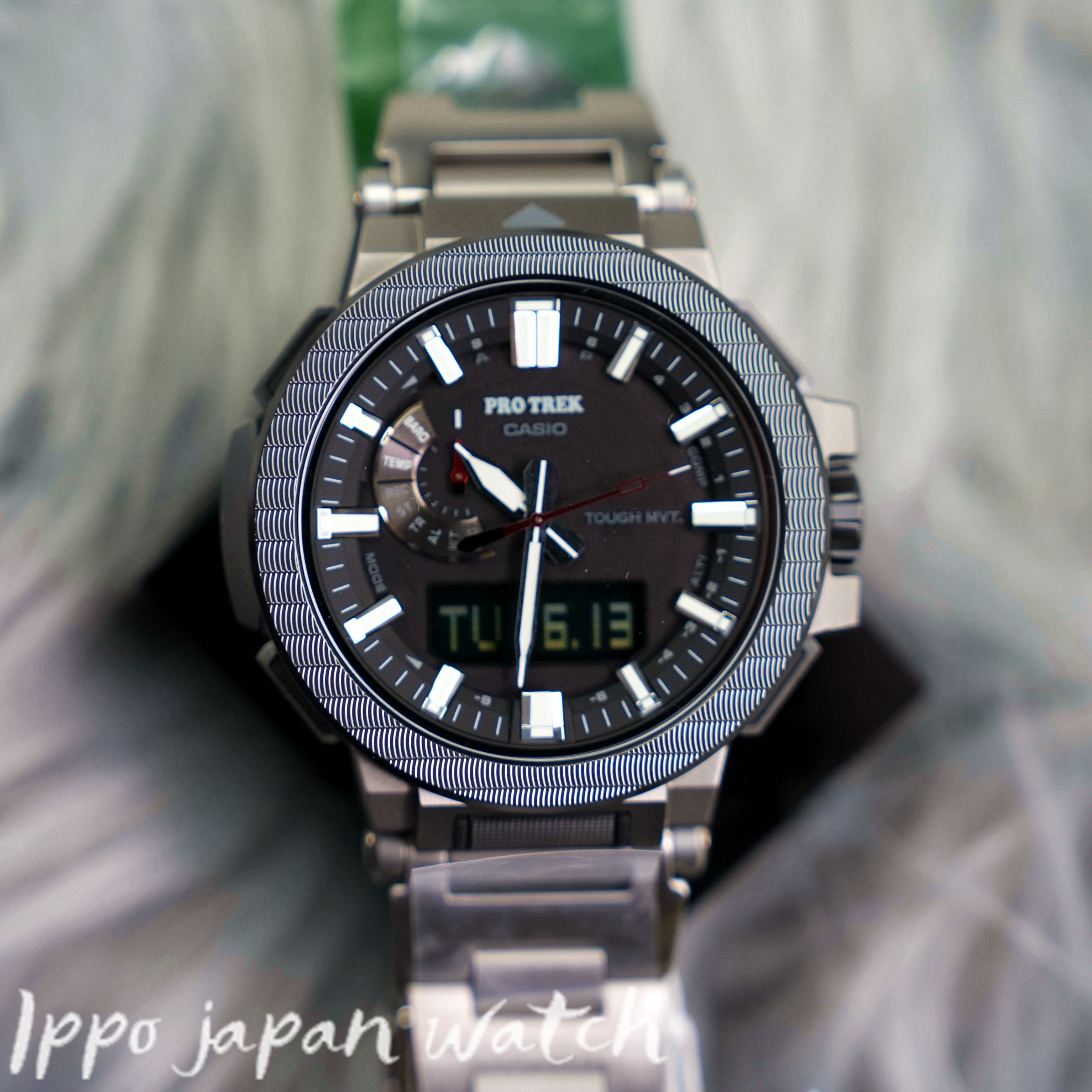 CASIO PRO TREK PRX-8001YT-7JF PRX-8001YT-7 solar drive 10 bar watch - IPPO JAPAN WATCH 