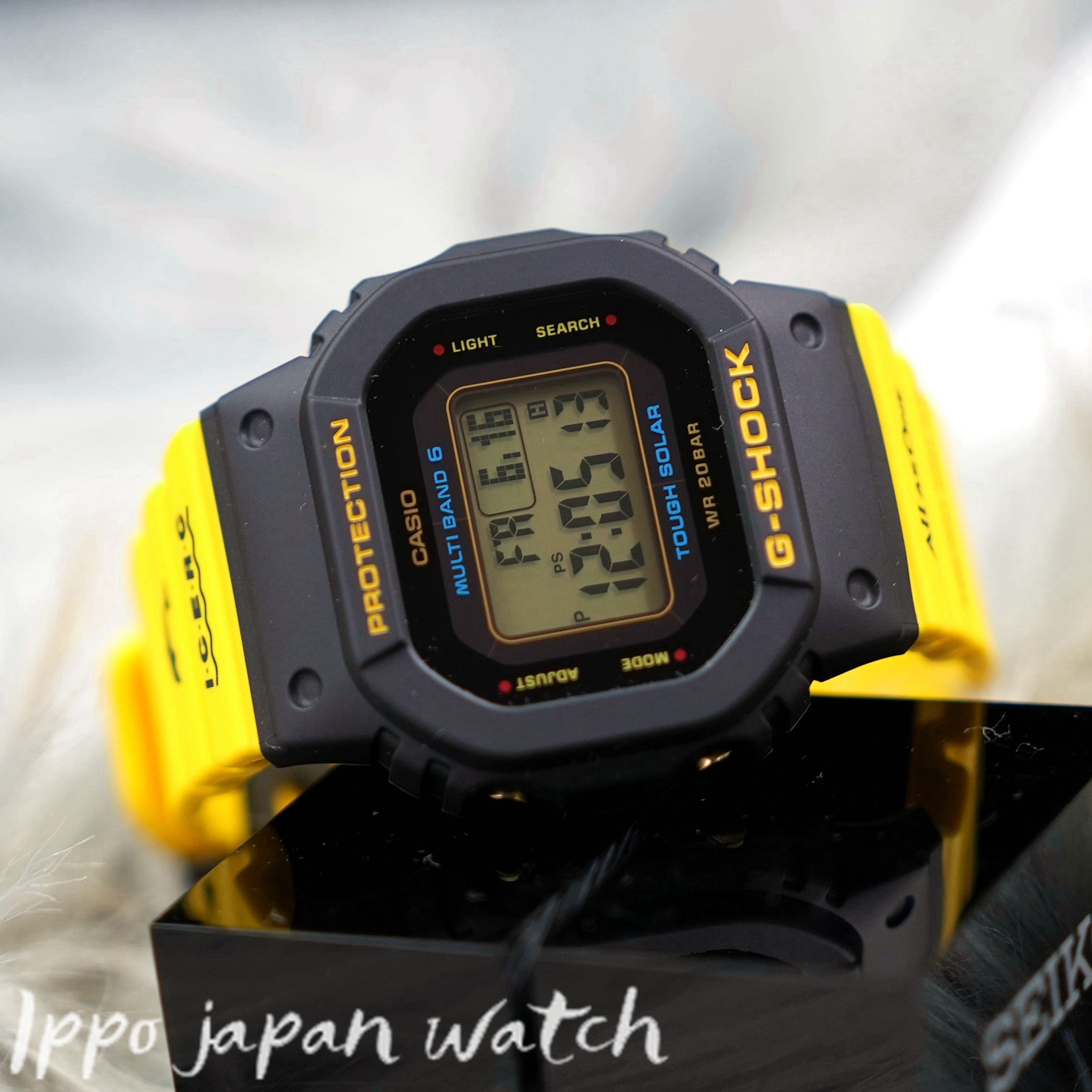 CASIO gshock GMD-W5600K-9JR GMD-W5600K-9 world time 20ATM watch 2023.06released - IPPO JAPAN WATCH 