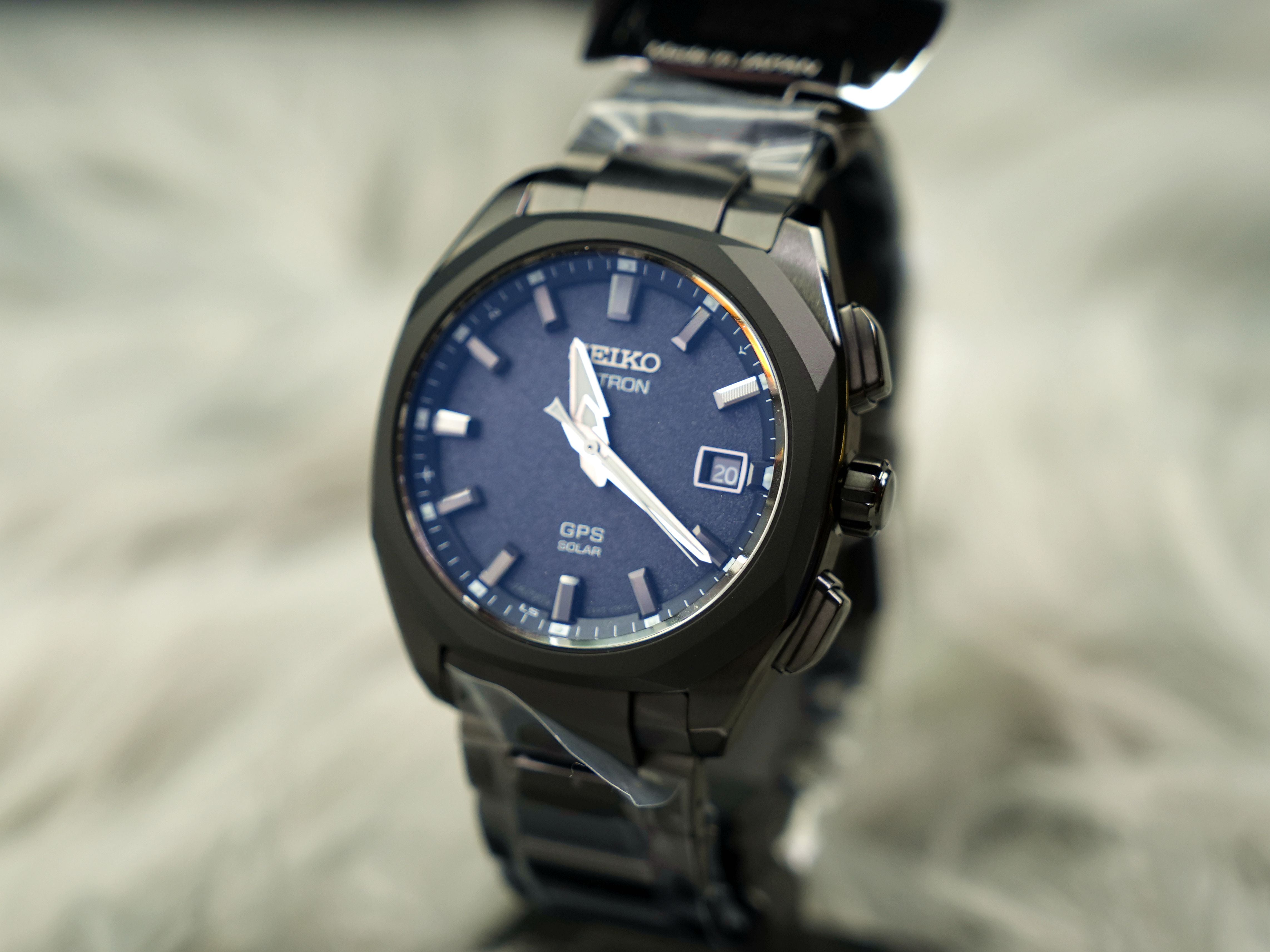 SEIKO Astron SBXD009 SSJ009J1 GPS solar Titanium watch