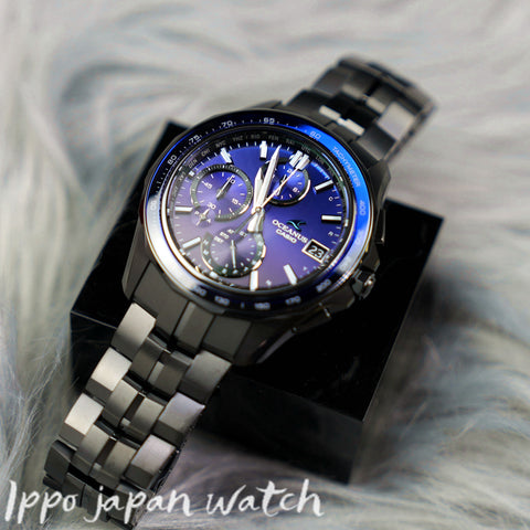 CASIO oceanus OCW-S7000B-2AJF OCW-S7000B-2A solar 10ATM watch 2023.06released - IPPO JAPAN WATCH 