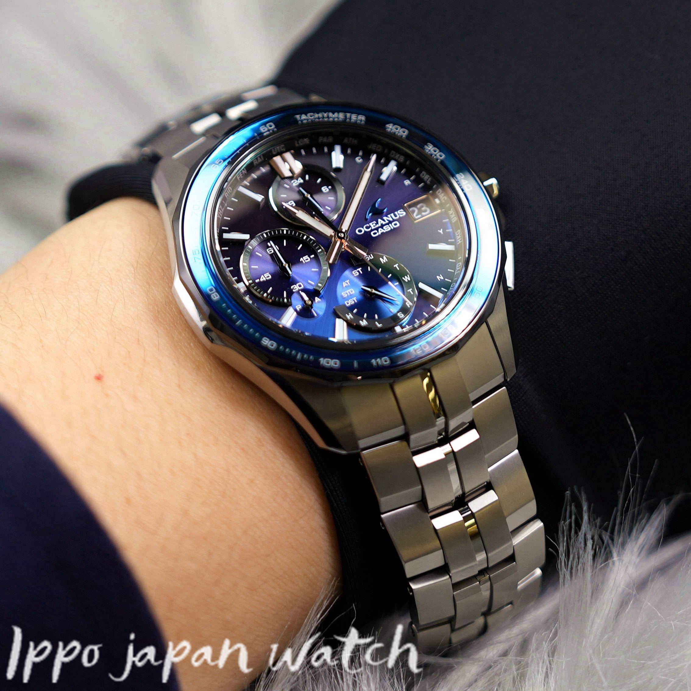 CASIO oceanus OCW-S7000A-2AJF OCW-S7000A-2A solar 10ATM watch 2023.06released - IPPO JAPAN WATCH 