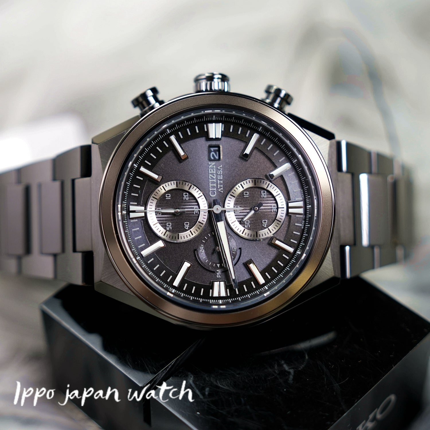 CITIZEN attesa CA0835-61H photovoltaic eco-drive super titanium watch 2023.03released - IPPO JAPAN WATCH 