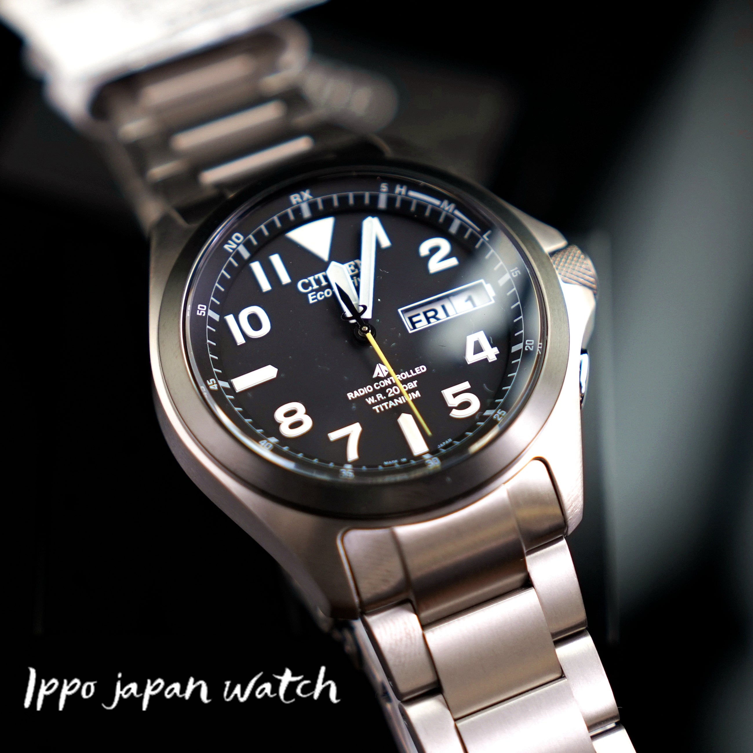 Citizen Promaster Land PMD56-2952 Eco-Drive Titanium Men's Watch - IPPO JAPAN WATCH 