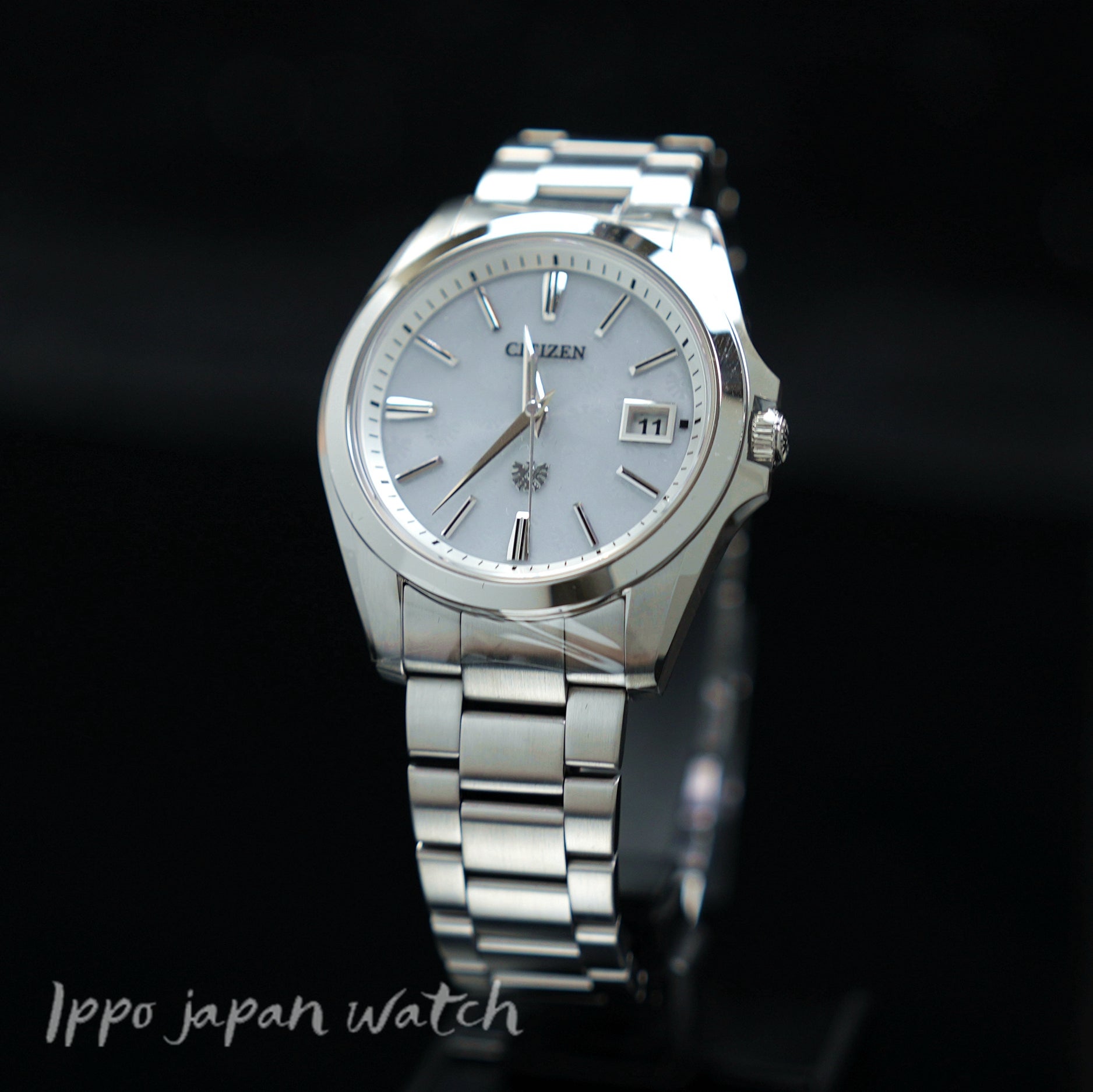 Citizen The Citizen AQ4060-50W  Eco-Drive  Sapphire Glass Watch - IPPO JAPAN WATCH 