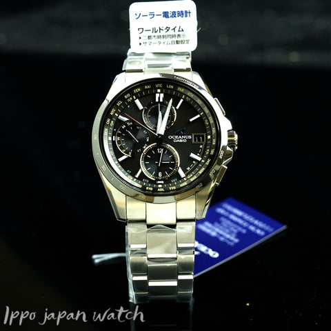 CASIO oceanus OCW-T2600J-1AJF OCW-T2600J-1A solar 10ATM watch 2023.03released