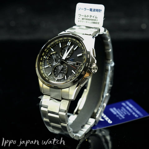 CASIO oceanus OCW-T2600J-1AJF OCW-T2600J-1A solar 10ATM watch 2023.03released