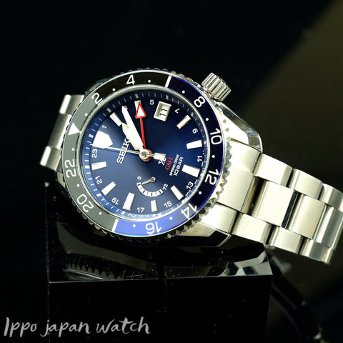 SEIKO JAPAN EDITION PROSPEX SPRING DRIVE GMT 10BAR BRACELET SBDB031/SNR033J1 watch