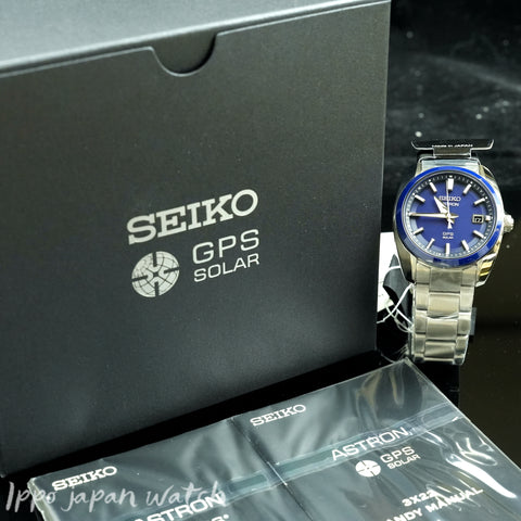 SEIKO Astron SBXD003 SSJ003J1 GPS solar 10 bar watch