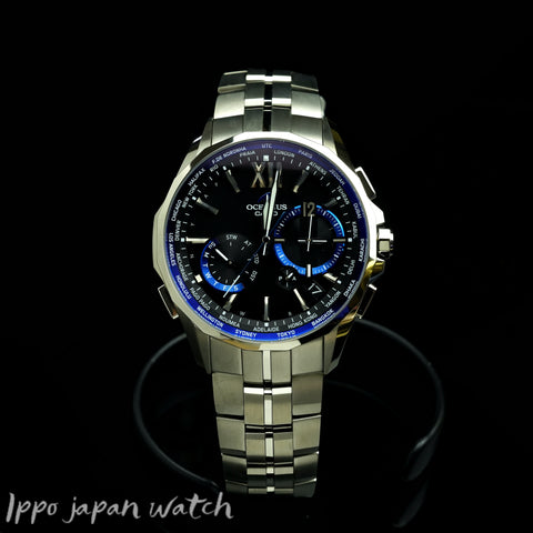 Casio Oceanus OCW-S3400-1AJF MANTA Radio Solar Men`s Watch Japan OCW-S3400-1A