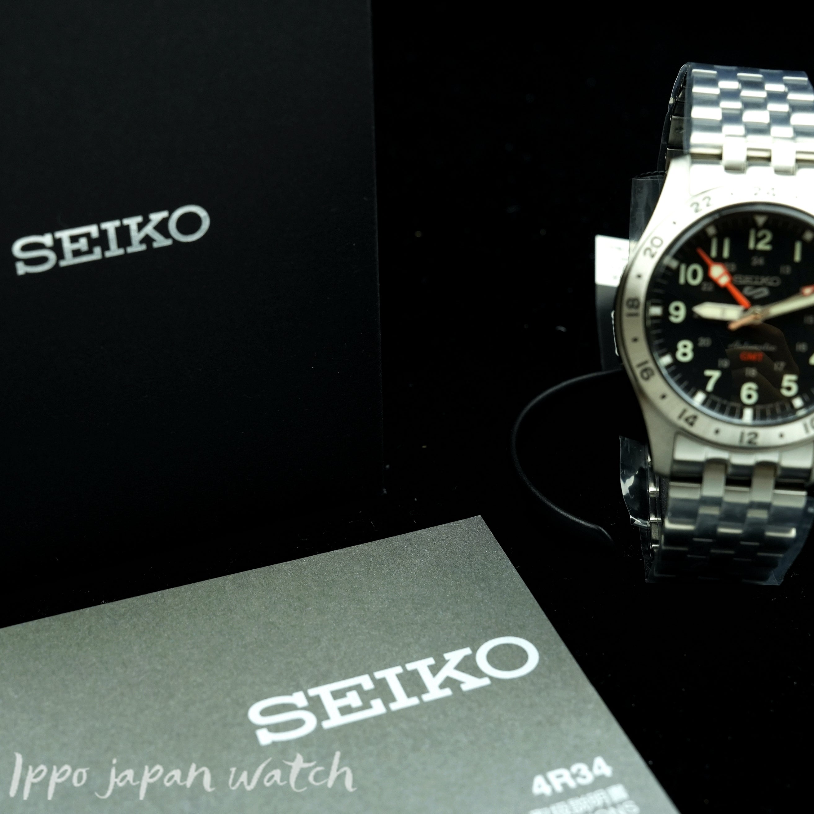 SEIKO 5sports SBSC011 SSK023 Mechanical 4R34 Stainless steel 10ATM watch 2024.1release