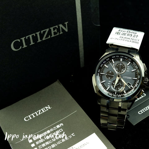 Citizen Attesa Eco-Drive AT8044-56E Radio Clock Direct Flight Watch From Japan