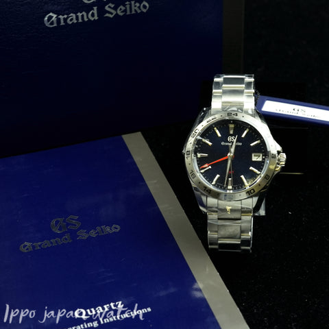 Grand Seiko Sports SBGN005  Collection 9F Quartz GMT  men watch
