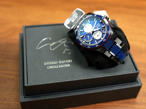 Seiko Astron NEXTER  SBXC167 Shohei Otani 2024 Limited Edition titanium solar radio GPS watch