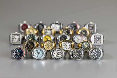Other Overseas Manufacturers DT005YGGD Elegant Ring Watch Stylish Gold Finish 1-Year Warranty Unique Design