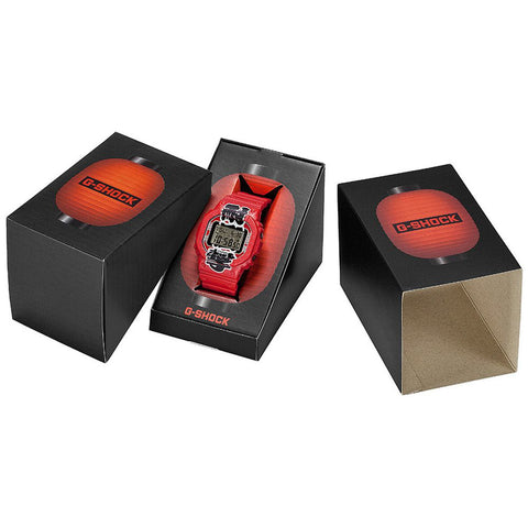 CASIO DW-5600AKA-4JR G-SHOCK Red Lantern Design Shock Resistant Digital Display Water Resistant 200M
