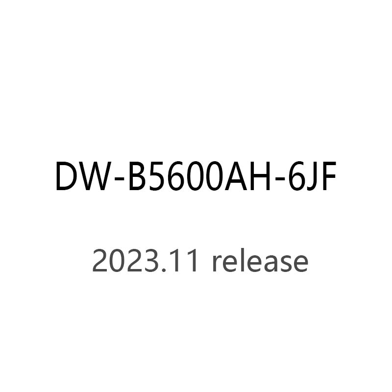 CASIO gshock DW-B5600AH-6JF DW-B5600AH-6 Quartz resin 20ATM watch 2023.11release