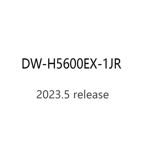 CASIO gshock DW-H5600EX-1JR DW-H5600EX-1 solar powered 20ATM watch 2023.05released - IPPO JAPAN WATCH 