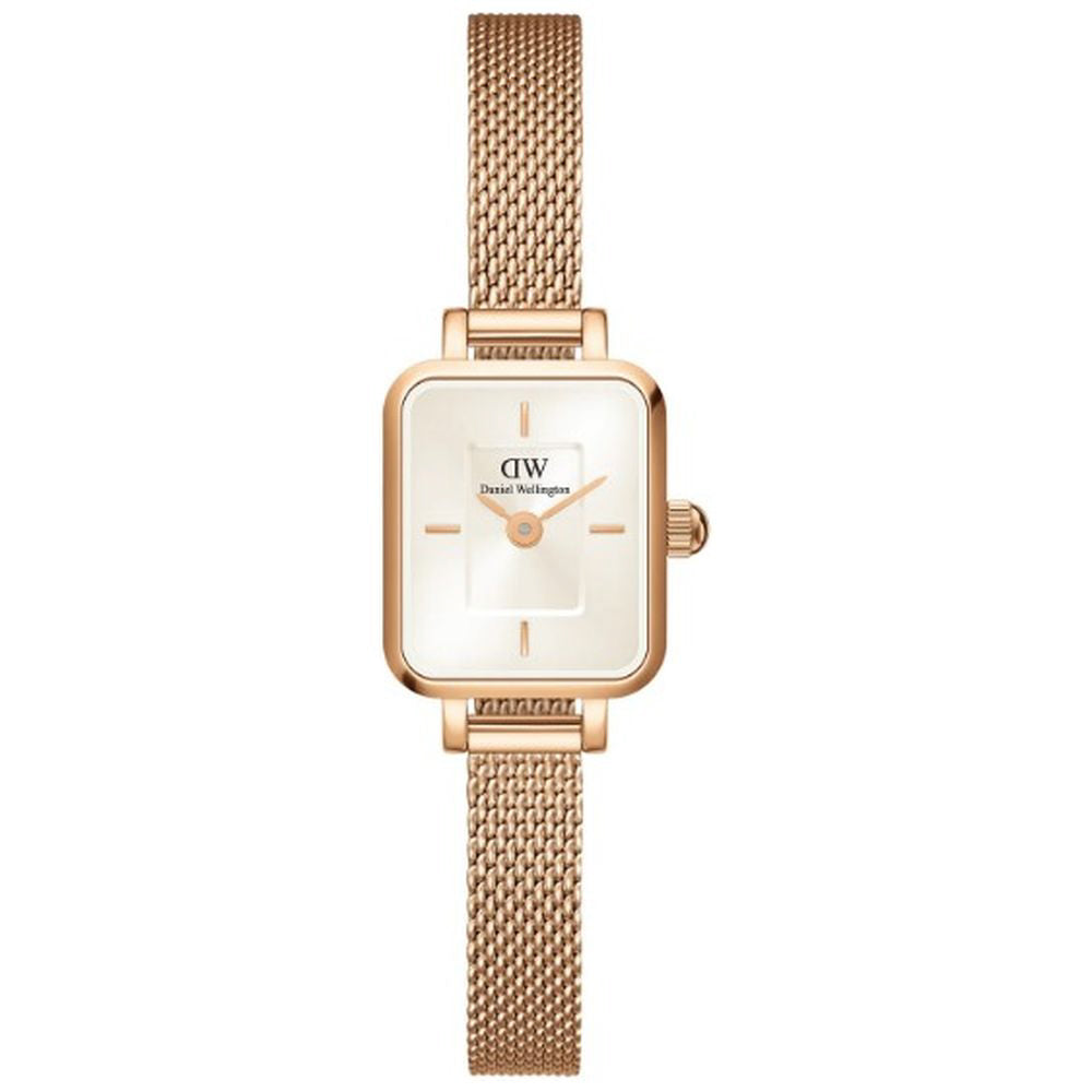 Daniel Wellington DW00100651 Watch - Elegant Beige Women's Watch Minimalist Design Classic Leather Strap Water Resistant